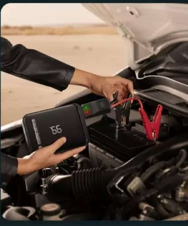 جامپ‌استارتر، کمپرسورباد و پاوربانک 8000 فوق انرژی خودرو بیسوس Baseus super energy 2-in-1 jump starter 1000A BS-CH003 CGCN000001