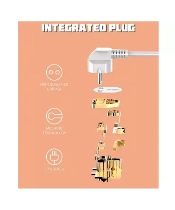 چندراهی برق 10 سوکت، 5 یواس‌بی و 1 تایپ‌‎سی الدنیو Ldnio Power Strip 2500W 2m UK Plug SC10610