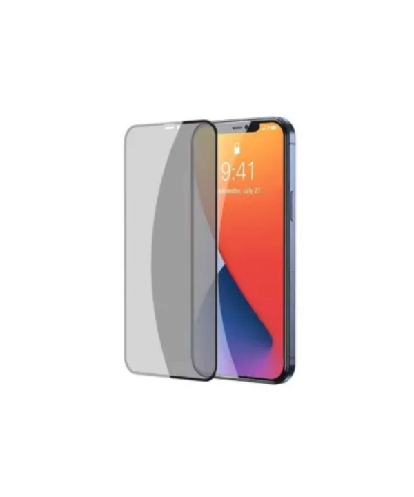 محافظ صفحه نمایش حریم شخصی دوتایی بیسوس آیفون Baseus Privacy Glass iPhone 12 / 12 Pro