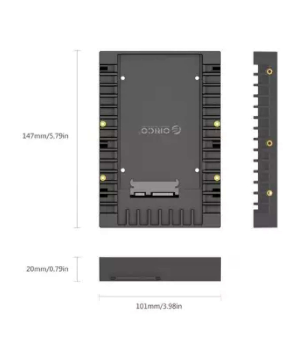 کدی هارد 2.5 اینچ به 3.5 اینچ اوریکو Orico 1125SS 2.5 to 3.5 inch Hard Drive Cadd