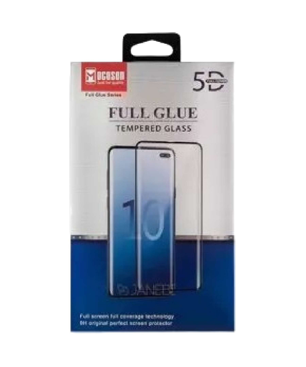 محافظ صفحه نمایش شیشه‌ای تمام چسب سامسونگ Mocoson Full Glue Glass Samsung Galaxy S9 Plus