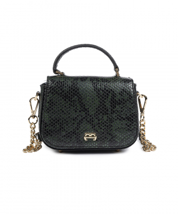 کیف دوشی چرم طبیعی زنانه منط مدل F129