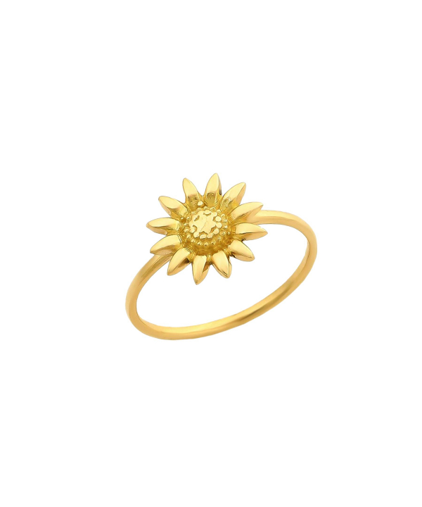 انگشتر طلا گل میوگلد Mio Gold کدR1221