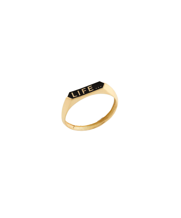 انگشتر طلا LIFE میوگلد Mio Gold کدR2323