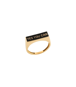 انگشتر طلا YES YOU CAN میوگلد Mio Gold کدR2327
