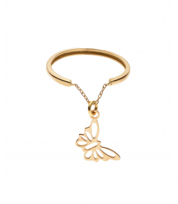 انگشتر طلا پروانه میوگلد Mio Gold کدR836