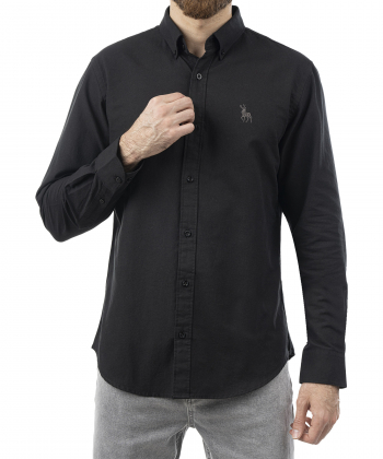 پیراهن آستین بلند مردانه آروما مدل 10402002