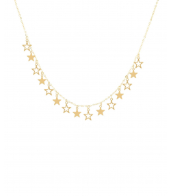 گردنبند طلا ستاره میوگلد Mio Gold کدNC508