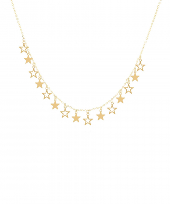 گردنبند طلا ستاره میوگلد Mio Gold کدNC508
