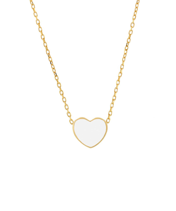 گردنبند طلا قلب میوگلد Mio Gold کدNC1108