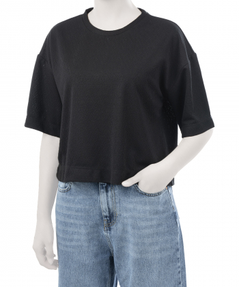 تیشرت آستین کوتاه نخ پنبه زنانه آروما مدل 1203500-04