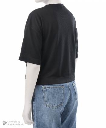 تیشرت آستین کوتاه نخ پنبه زنانه آروما مدل 1203500-04