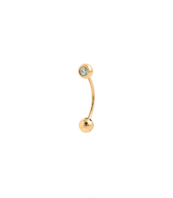 پیرسینگ ناف طلا میوگلد Mio Gold کدE1607