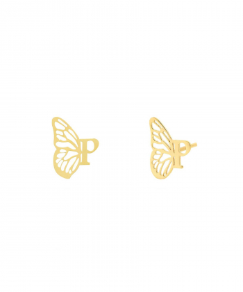 گوشواره طلا P میوگلد Mio Gold کدE1628