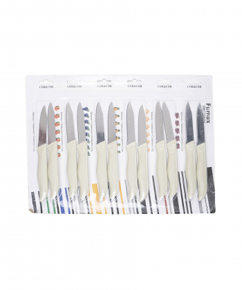 چاقوه اره ای فومکس fumax کد 0329  بسته 12 عددی