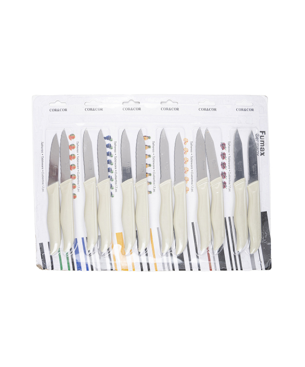 چاقوه اره ای فومکس fumax کد 0329  بسته 12 عددی