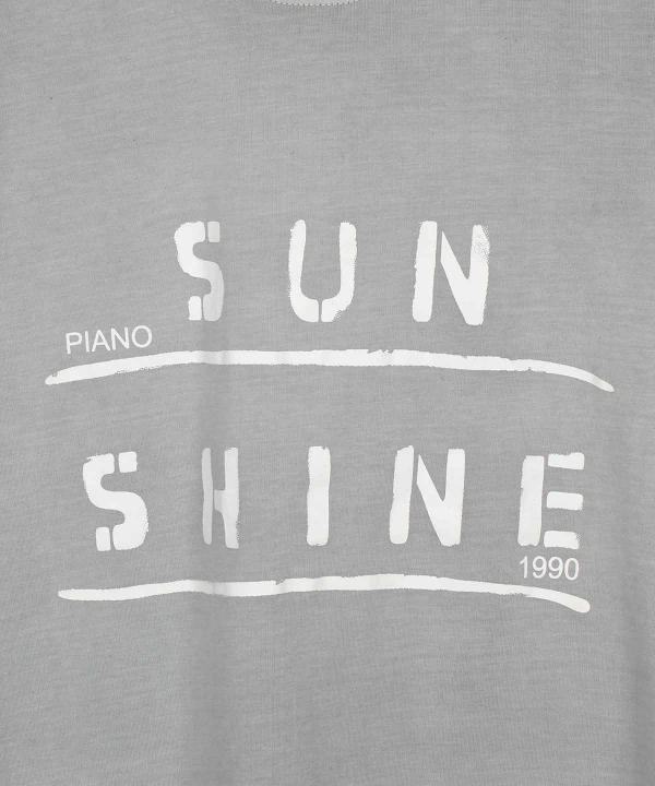 تیشرت پسرانه طرح‌دار پیانو Piano
