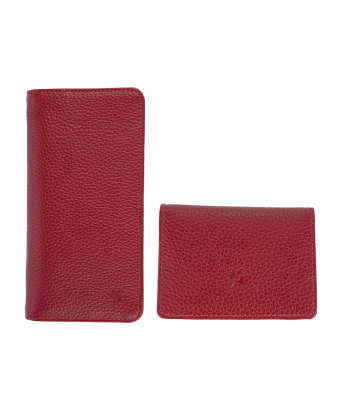 ست زنانه چرم طبیعی نوین چرم Novin Leather مدل مارتا