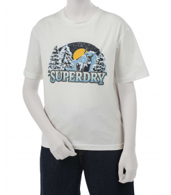 تیشرت زنانه سوپردرای Superdry کد W10A41603C