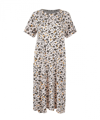 پیراهن نخ پنبه زنانه بلکس مدل AM-Mer-15526