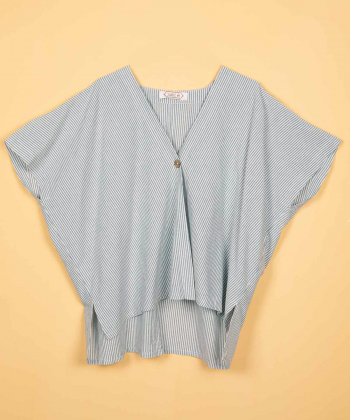 بلوز زنانه سرشانه افتاده تن دست Tane dorost مدل چیستا