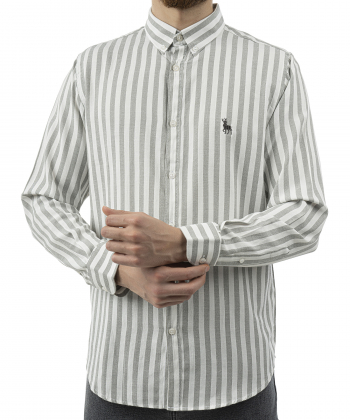 پیراهن آستین بلند مردانه آروما مدل 1104500