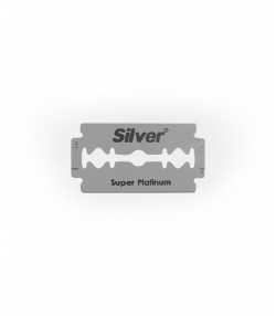 تیغ یدک سنتی سوپر پلاتینیوم سیلور Silver بسته 5 عددی