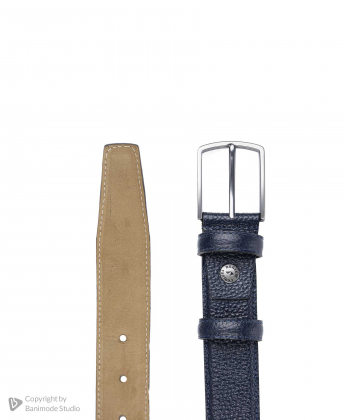 کمربند مردانه چرم طبیعی چرم مشهد Mashad Leather مدل N6368