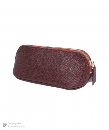 کیف آرایشی چرم طبیعی نوین چرم Novin Leather مدل دایان