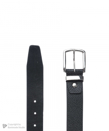 کمربند مردانه چرم طبیعی چرم مشهد Mashad Leather مدل N6516