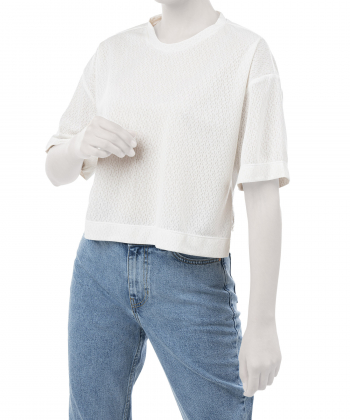 تیشرت آستین کوتاه نخ پنبه زنانه آروما مدل 1203500-04