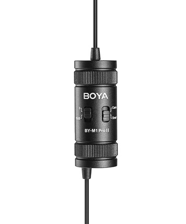 میکروفون یقه ای با سیم بویا مدل BY-M1 PRO II