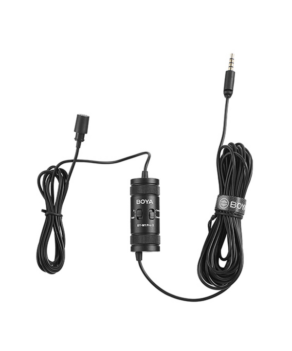 میکروفون یقه ای با سیم بویا مدل BY-M1 PRO II