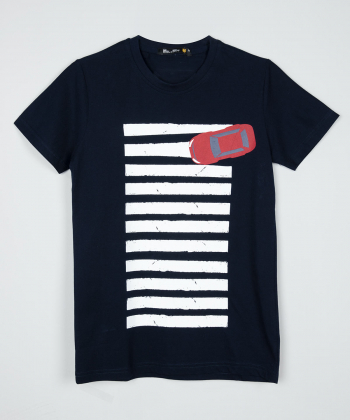 تیشرت مردانه چاپی مل اند موژ Mel & Moj