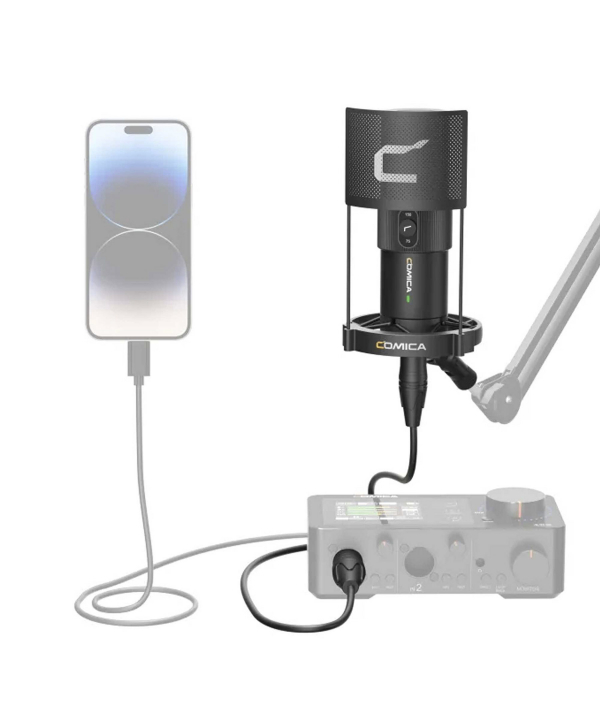 میکروفون استودیویی کامیکا مدل STA-X2 رابط XLR