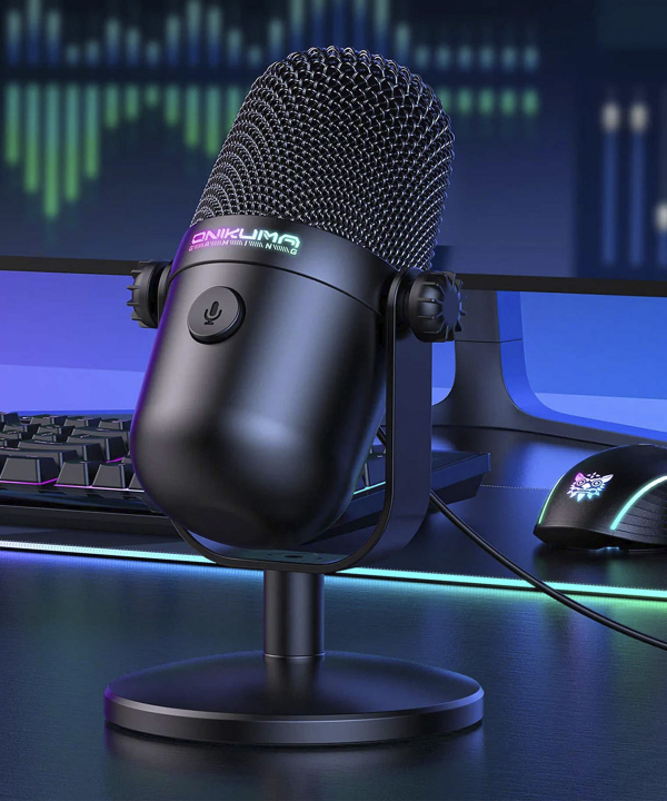 میکروفون گیمینگ رومیزی اونیکوما مدل M830 RGB