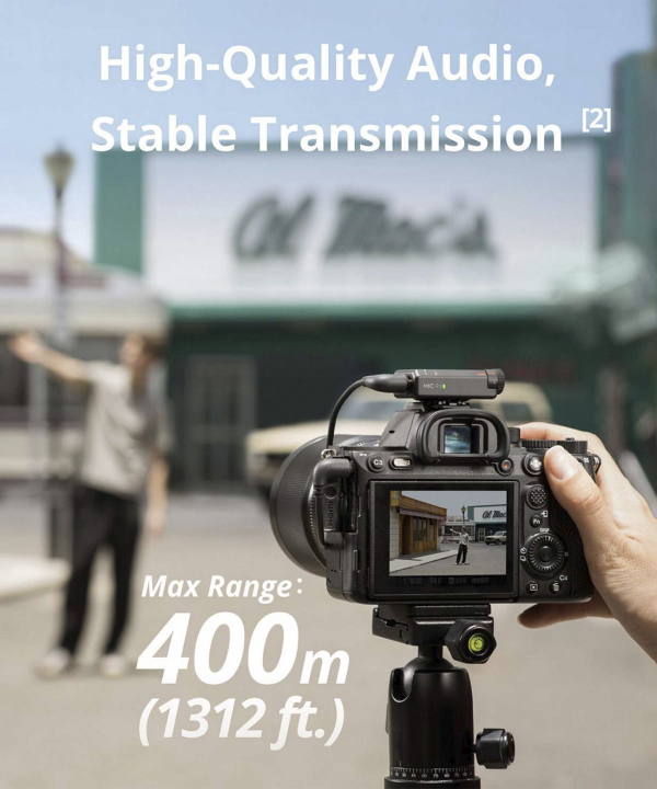 میکروفون یقه‌ای بی سیم دو کاربره دی جی آی مدل DJI MIC MINI