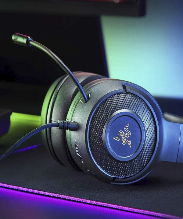 هدفون گیمینگ با سیم ریزر مدل Kraken V3 RGB