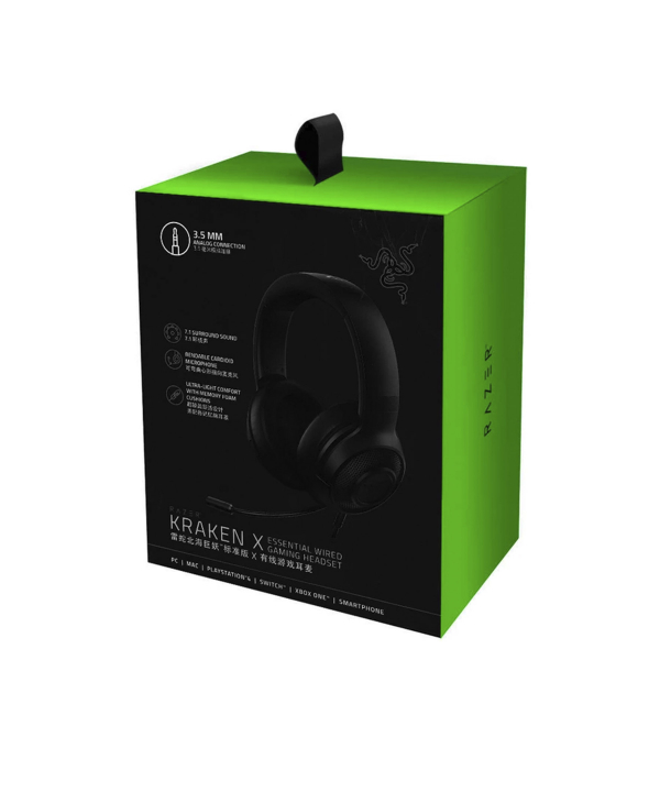 هدست گیمینگ با سیم ریزر مدل KRAKEN X ESSENTIAL