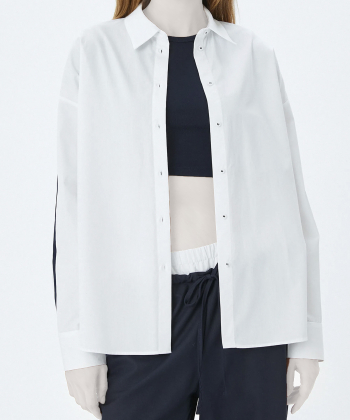 شومیز نخی آستین بلند زنانه کوتون مدل 5SAK60173PW