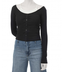 تیشرت آستین بلند زنانه جوتی جینز JootiJeans کد 43771322