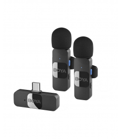 میکروفون یقه ای بی سیم بویا مدل BY-V20 رابط Type-C