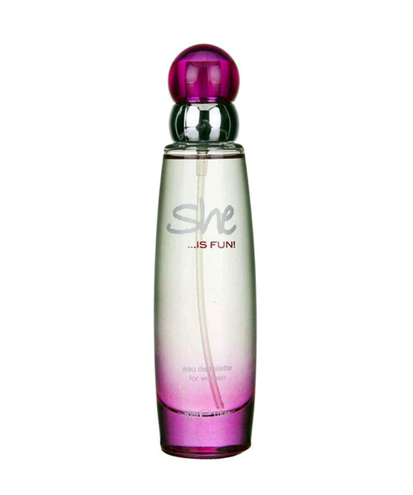 ست هدیه ادوتویلت زنانه شی She مدل She is Fun حجم 50 میلی‌لیتر