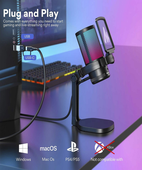 میکروفون استودیویی مائونو مدل DGM20 RGB