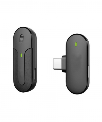 میکروفون یقه ای بی سیم گرین لاین مدل GNWIRTYCBK رابط Type-C