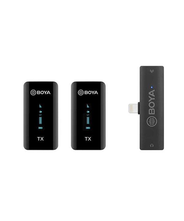 میکروفون یقه ای بی سیم بویا مدل BY-XM6-S4 رابط Lightning