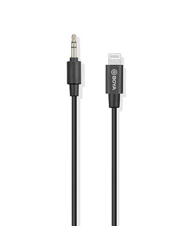 میکروفون یقه ای با سیم بویا مدل BY-M2D رابط Lightning