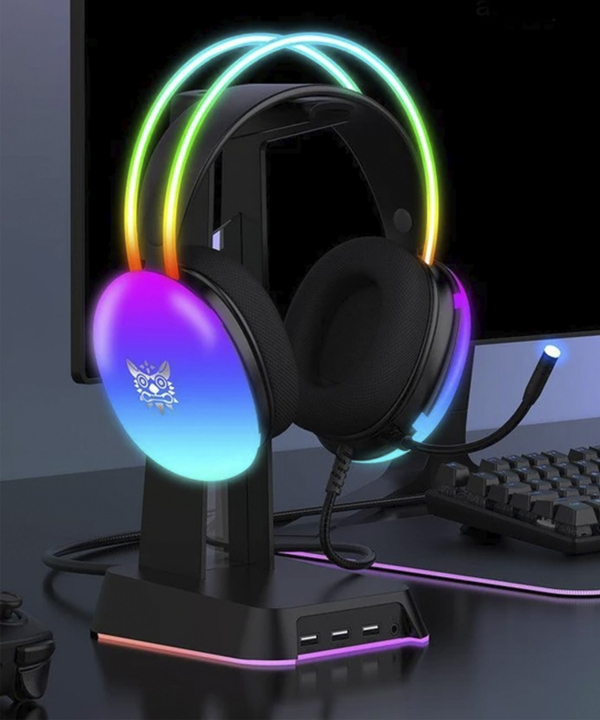 هدست گیمینگ با سیم اونیکوما مدل X25 RGB