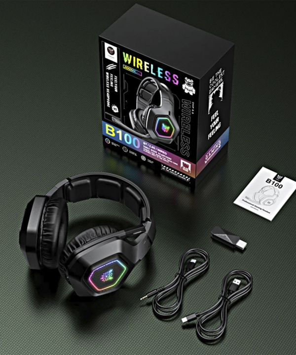 هدست گیمینگ بی سیم اونیکوما مدل B100 RGB