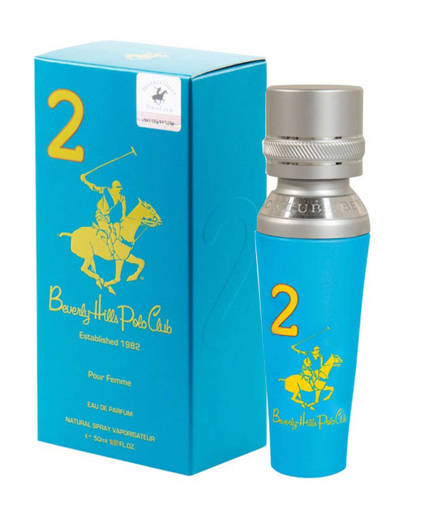 ادوپرفیوم زنانه بورلی هیلز پولو کلاب Beverly Hills Polo Club مدل Two حجم 50 میلی‌لیتر